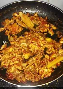 Resep Resep Ayam Suwir Khas Bali Enak  resep sambel