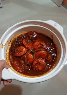 Udang Saus Padang Sederhana