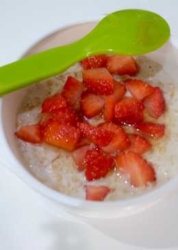 Mpasi 13m+ (menu anak) strawberry honey oats