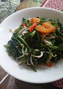 Tumis Kangkung Campur Tauge