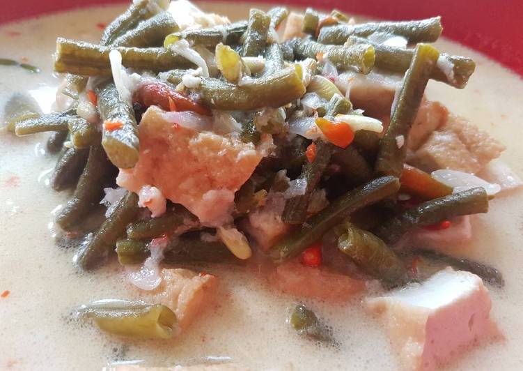 gambar untuk resep makanan Sayur Tahu Kacang panjang cabai utuh