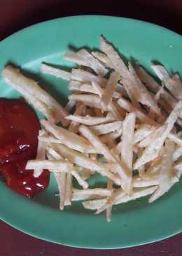 Kentang goreng home made simple