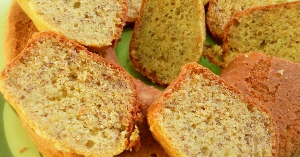 Resep Banana Sponge Cake Resep Banana Sponge Cake