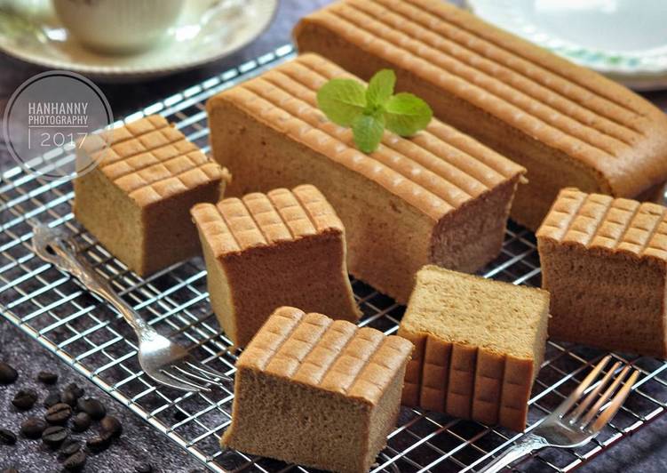 resep lengkap untuk Coffee Mocca Ogura Cake