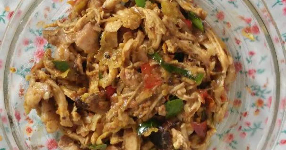 Resep Ayam Suwir Pedas ala Mira Sumadi