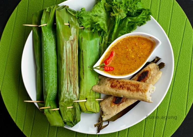 cara membuat Otak otak bakar ikan tengiri