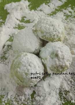 Putri salju pandan keju #BikinRamadanberkesan