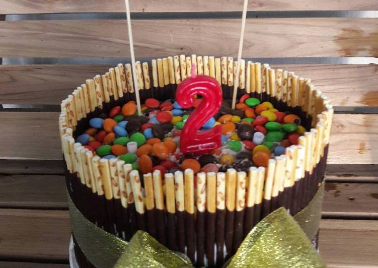 gambar untuk resep Cake Ultah Pocky