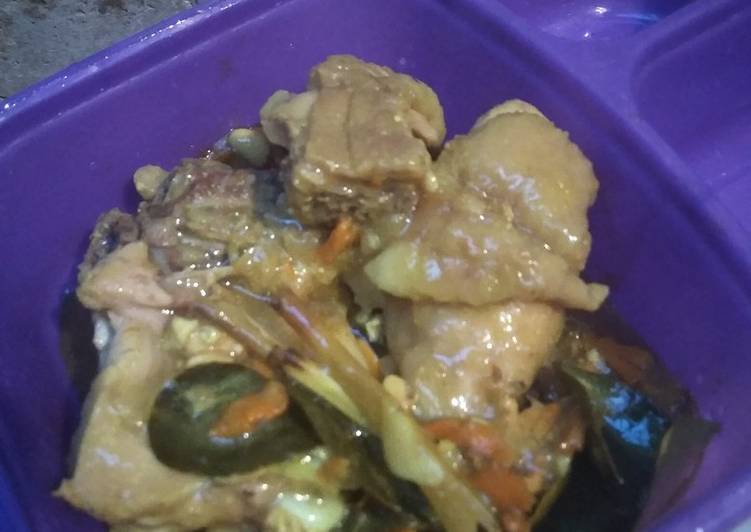 Ayam ukep sederhana