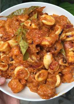 Cumi Pedas Asam Manis