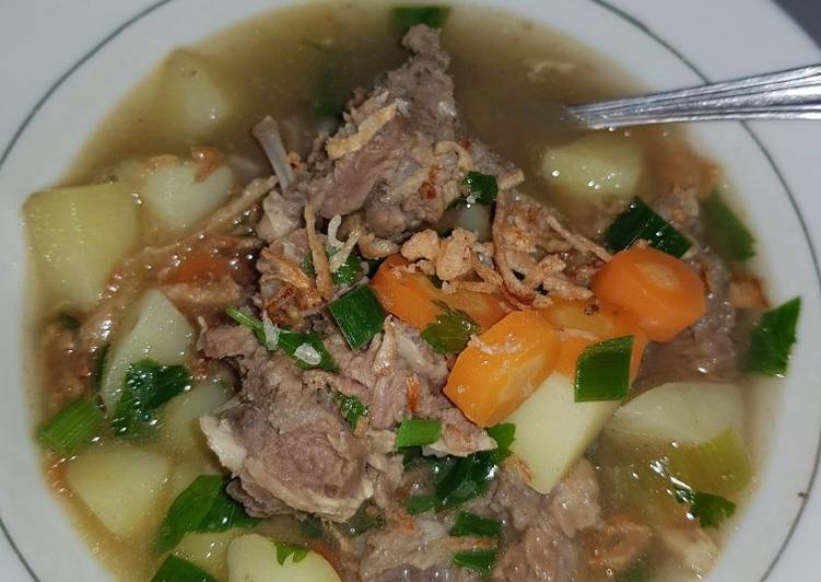 Resep Sop Iga Sapi Bening Ala Resto Bumbu Sop Tulang