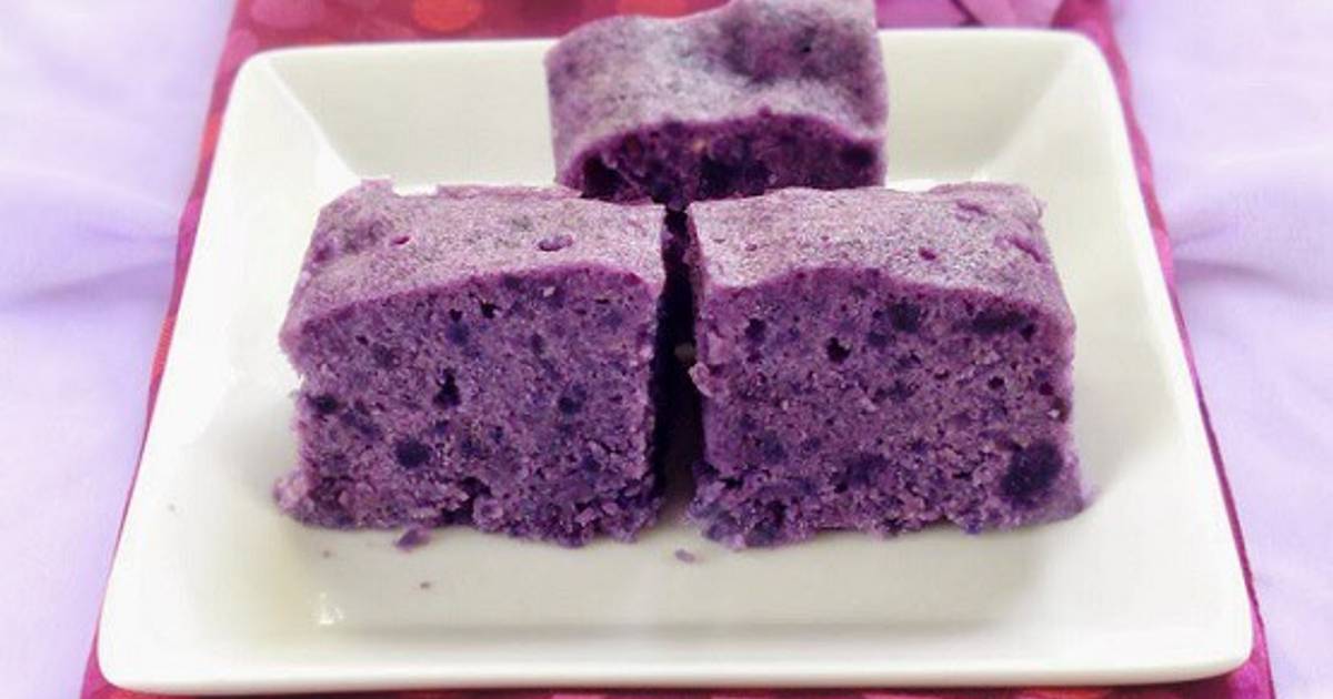 44 resep  brownis ubi  ungu  enak dan sederhana Cookpad