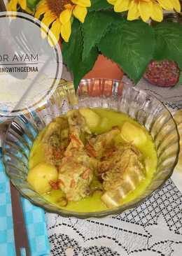 Opor Ayam Kuah Kuning