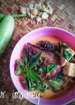 Lodeh ikan pangganga dan sayur