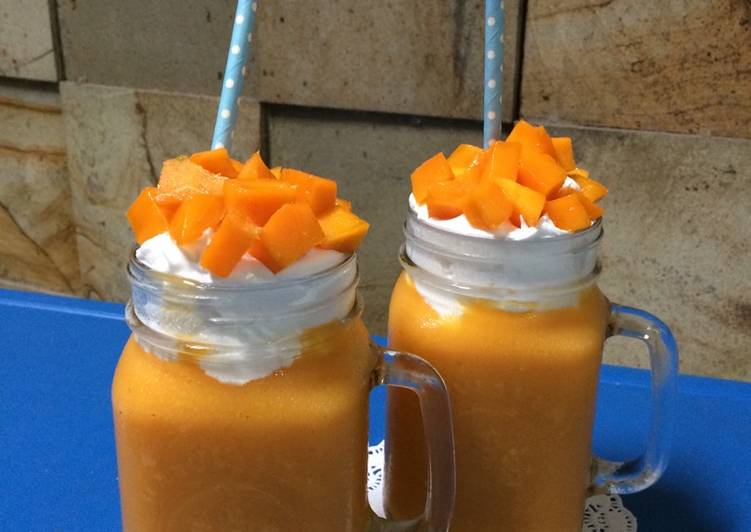gambar untuk cara membuat King Mango Juice