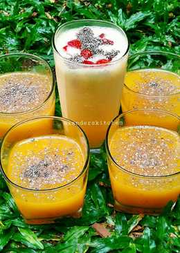 ORANGE LEMON YOGURT SMOOTHIES