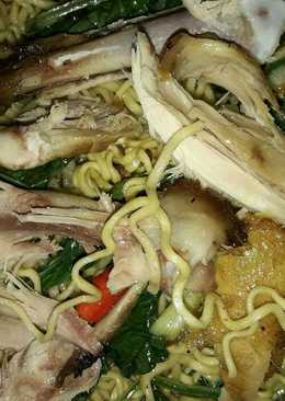 Tumis mie ayam suwir