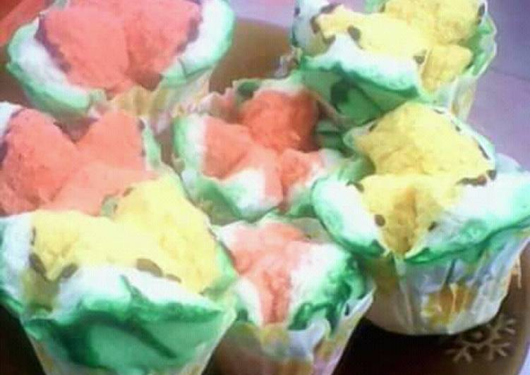 resep Bolu Kukus Semangka mekar