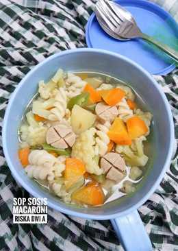 Sop Sosis Macaroni