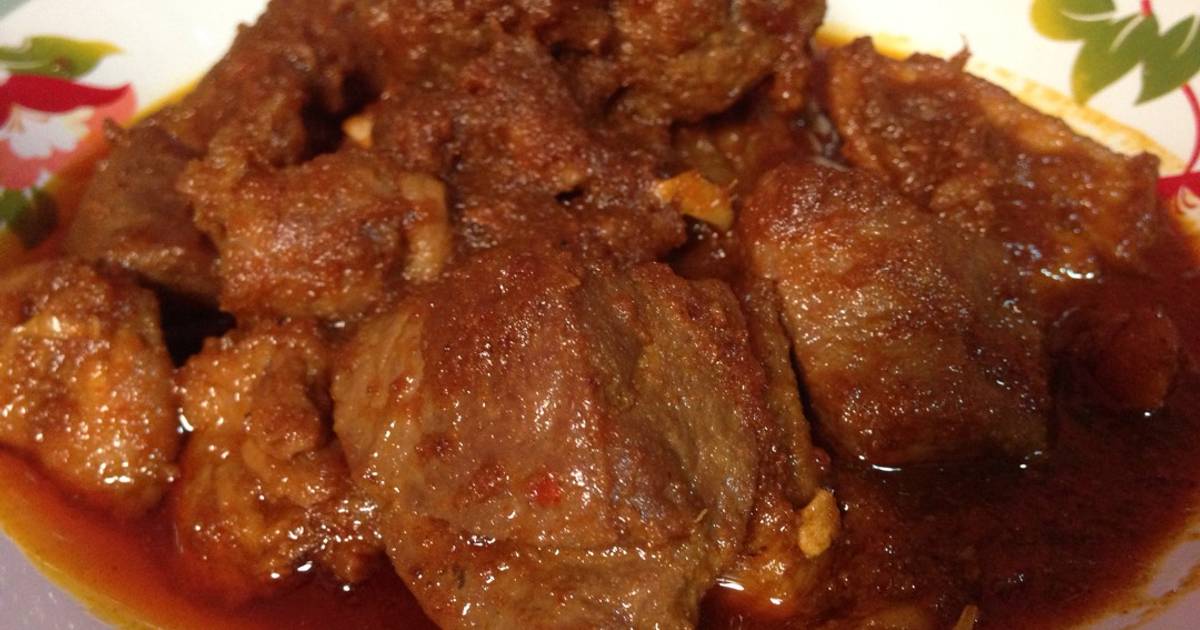 40 resep rendang padang hitam enak dan sederhana Cookpad