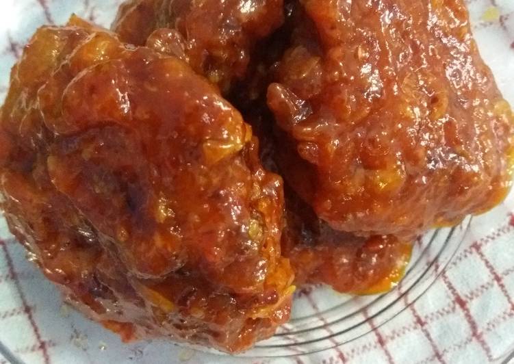 Resep Ayam Crispy Saus Pedas Dari Yuliana Diaz