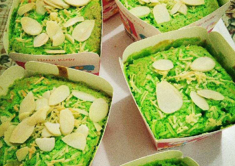 gambar untuk resep makanan Bolu Hongkong pandan keju