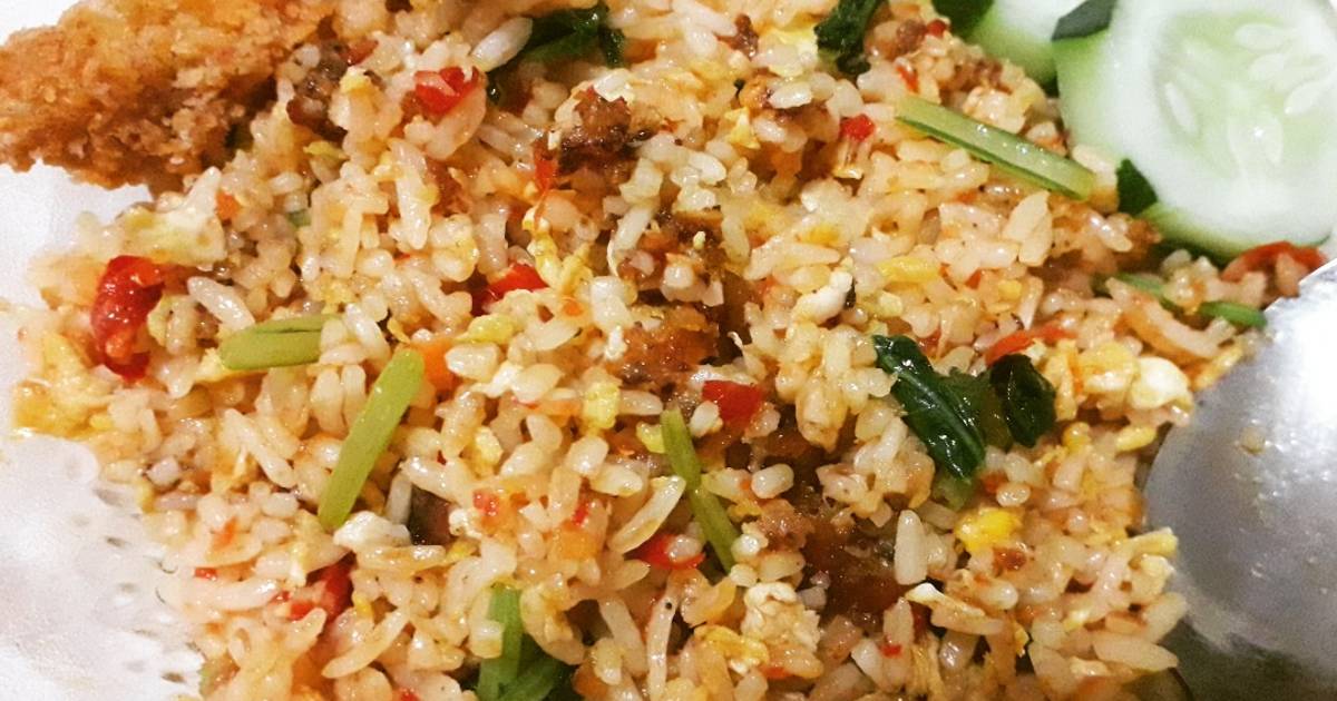 570 resep nasi goreng kampung enak  dan sederhana Cookpad