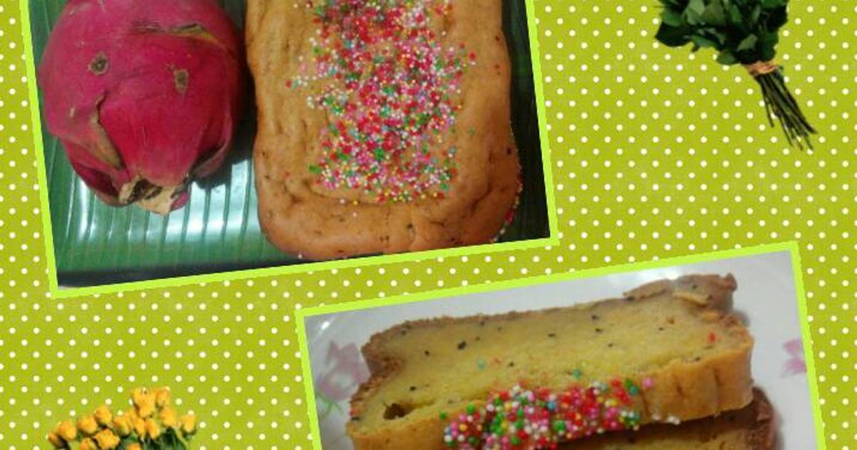 Resep CAKE "BUAH NAGA MERAH"