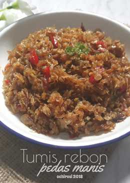 Tumis Rebon Pedas Manis