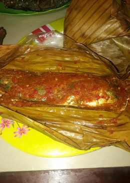 Pepes ikan kembung pedas