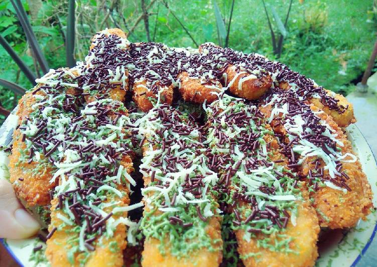 Pisang goreng crispy
