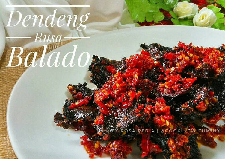 gambar untuk resep makanan Dendeng Rusa Balado