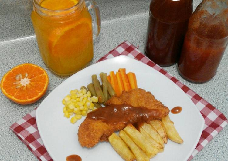  Resep Chicken Steak with BBQ Sauce oleh VivieLiee Cookpad