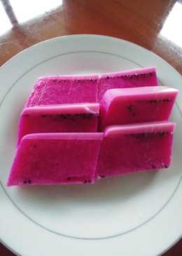 Puding Susu Buah Naga + tips