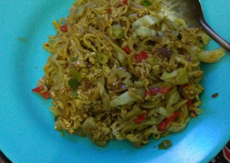 resep masakan Kreasi Indomie Goreng Nyemek Mantap