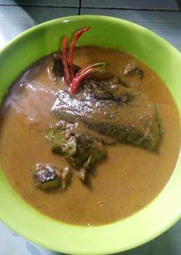 Gulai pacak ikan lele