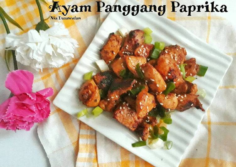 gambar untuk cara membuat Ayam Panggang Paprika