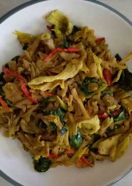 Oseng usus ayam kemangi