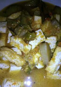 Sayur lodeh tahu + terong