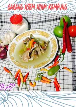 Garang Asem Ayam Kampung Enak Ala Santy