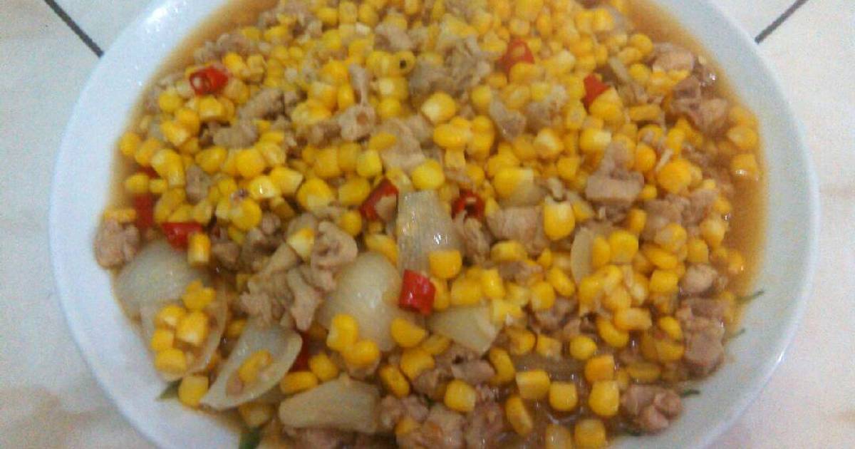 Resep Jagung manis cah ayam fillet oleh Nini`s Kitchen 