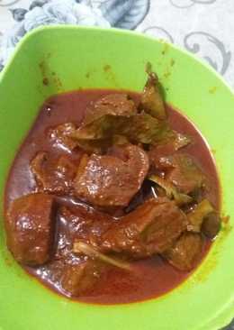 Rendang daging