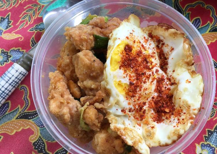 resep masakan Salted Egg Chicken / Ayam Telor Asin