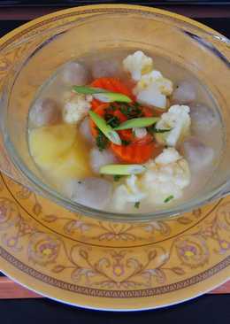 Sop Sayur Bakso Ikan