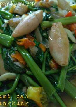 Cumi cah kangkung