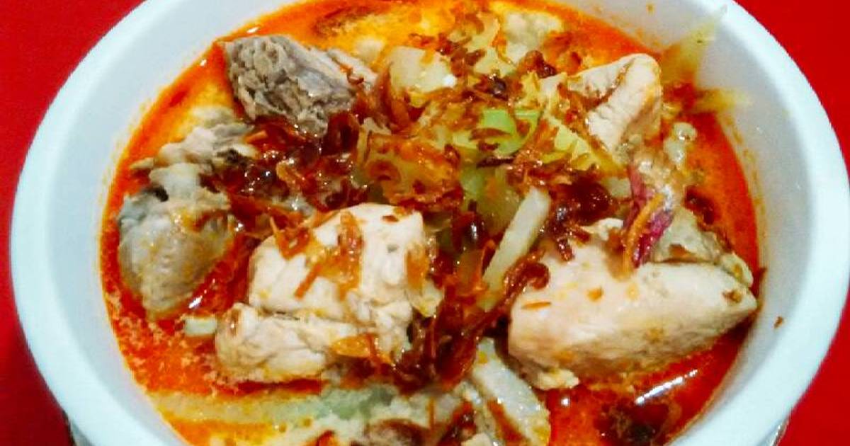 Resep Sayur merah(ayam&labu siam) ala maria crishtabella