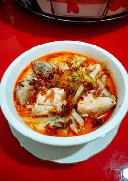 Sayur merah(ayam&labu siam)