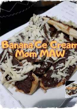 Ice cream pisang