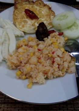 Nasi goreng jagung manis ala Rinny
