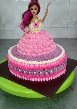 Barbie cake 3D
